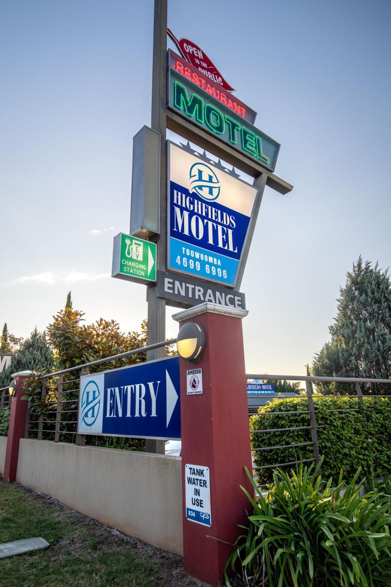 Highfields Motel Toowoomba Εξωτερικό φωτογραφία